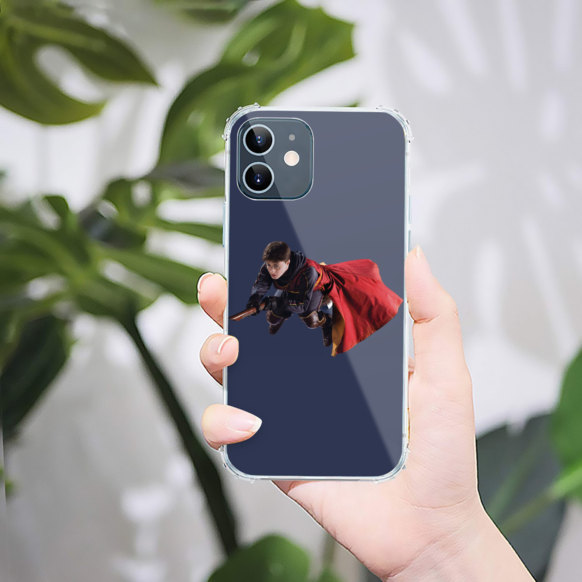 （画像用） Harry Potter ハリー・ポッターシリーズ 【iPhone 12シリーズ対応】透明スマホケース（クリアソフトケース）